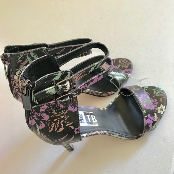 🔥2 x $25🔥Mercer 6 1/2 double strap/zippered heel - Picture 5 of 6